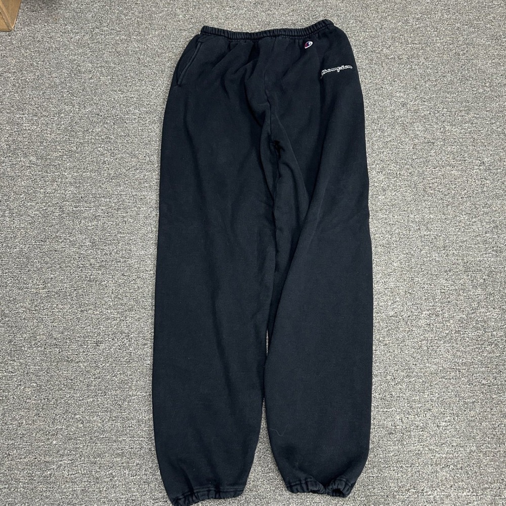 90s Made in Usa Champion Sweatpants Mens XL Black Reverse Weave Joggers